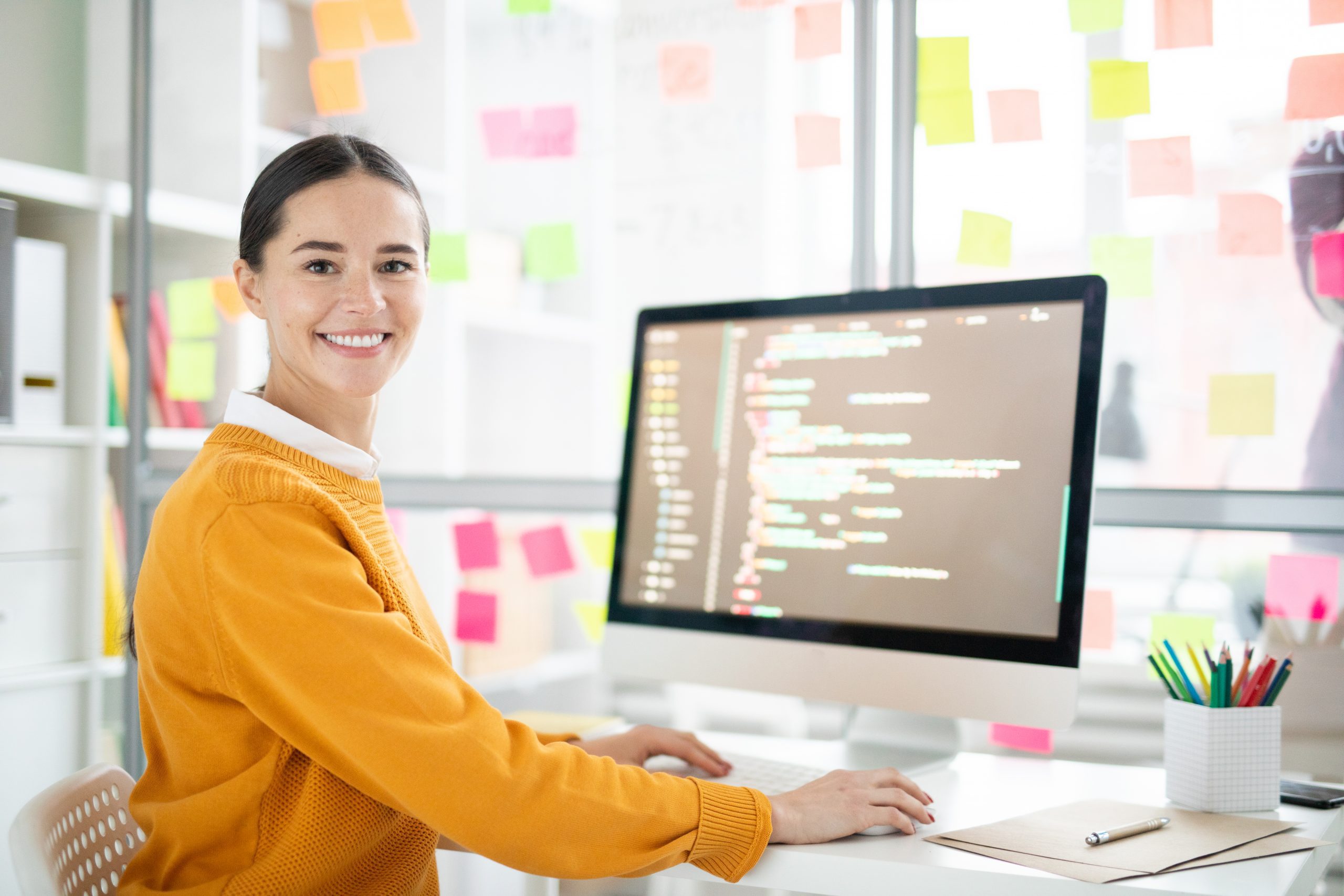 Pretty webdesigner web designer
